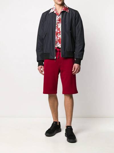 Dolce & Gabbana logo patch track shorts outlook