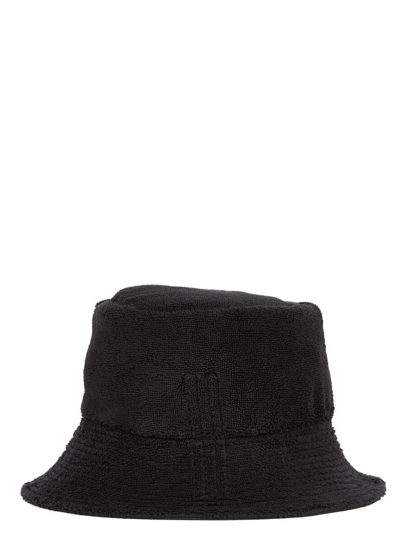 Rick Owens embroidered-motif bucket hat outlook