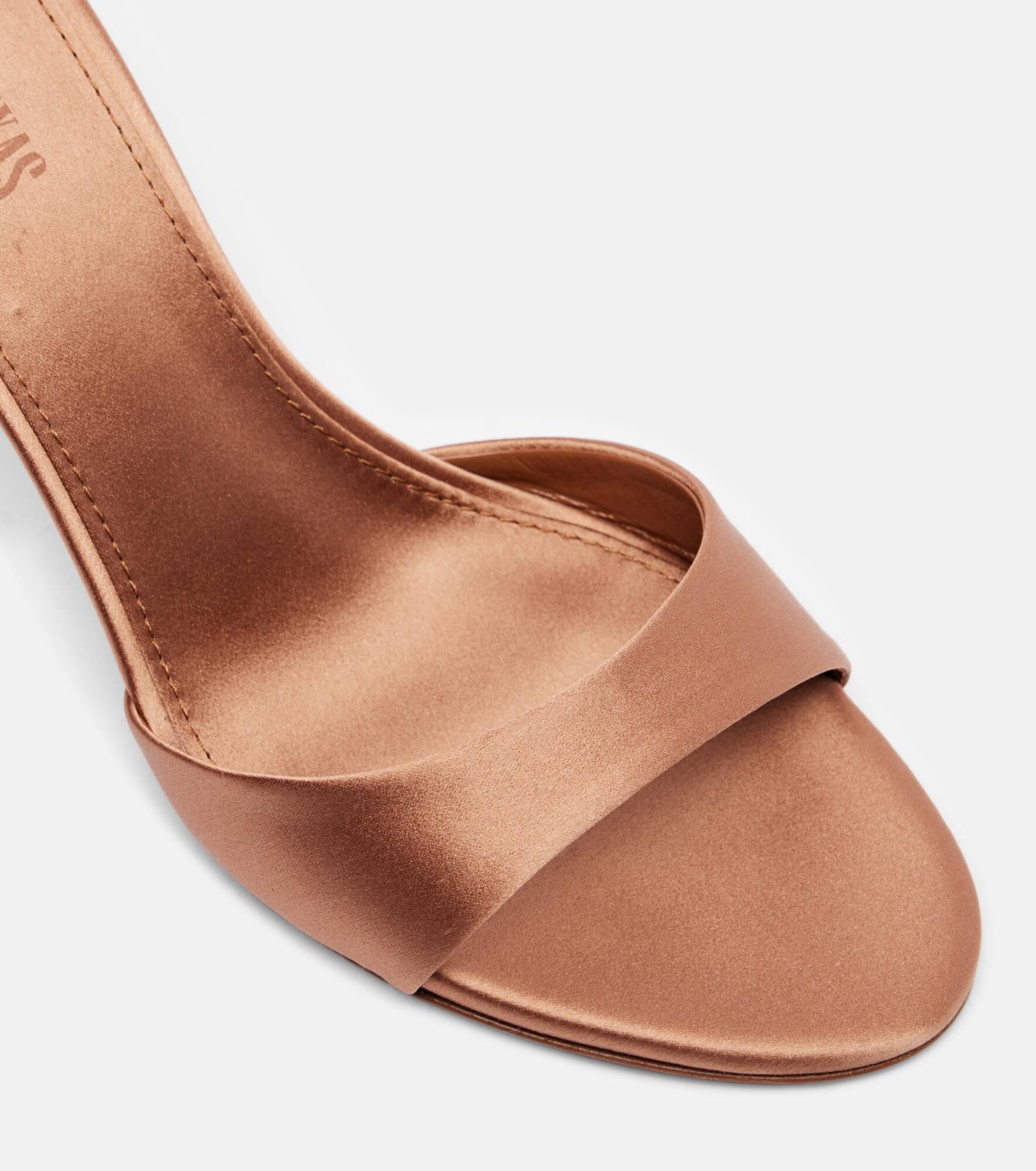 Lidia 70 satin mules - 5