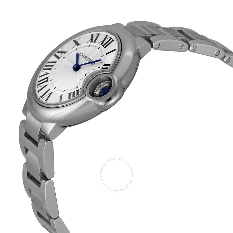 Cartier Ballon Bleu Silver Dial Stainless Steel Ladies Watch W6920084 - 2