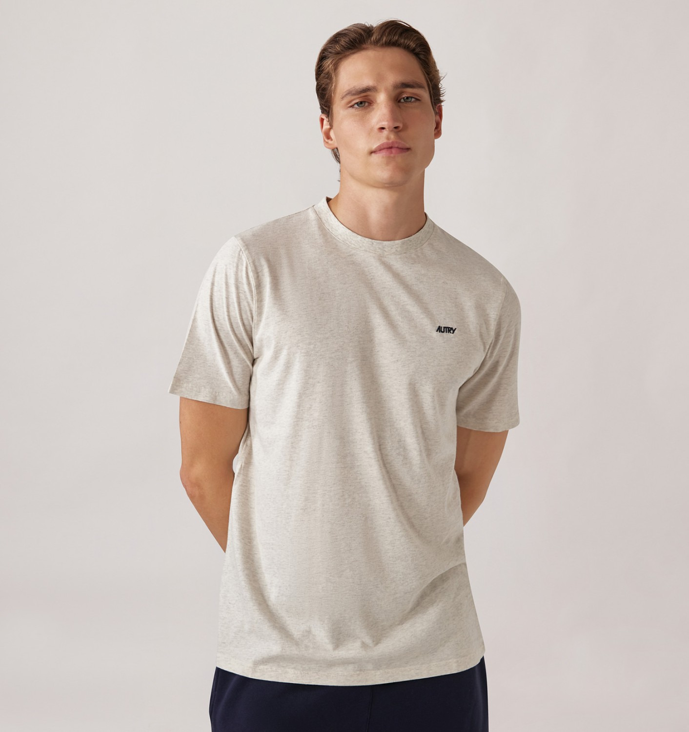 EMBROIDERED AUTRY LOGO TEE MAN - 2