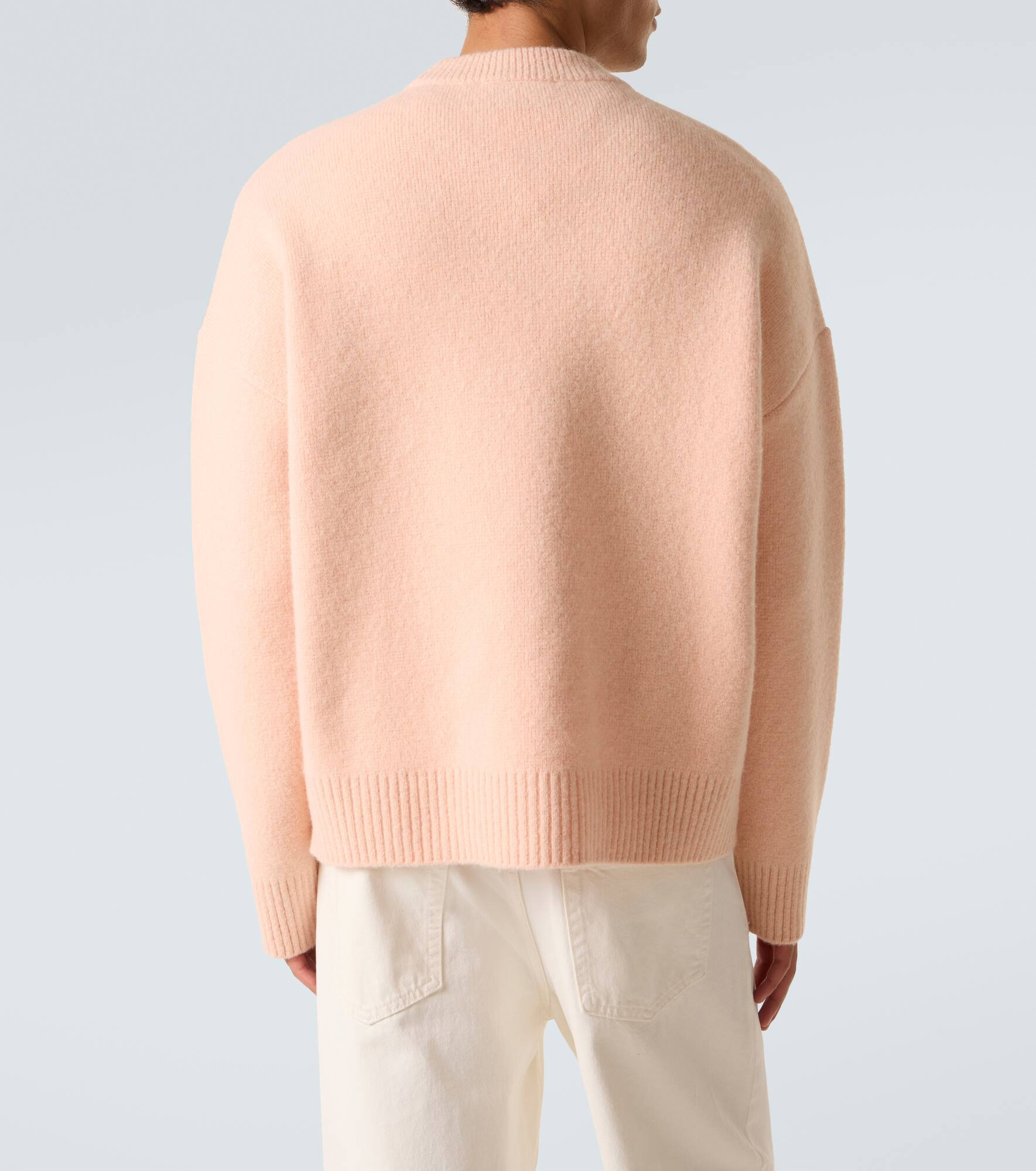 Ami de Cœur alpaca and wool-blend sweater - 4