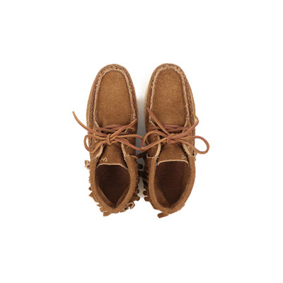 visvim VOYAGEUR MOC SHAMAN-FOLK W CAMEL outlook