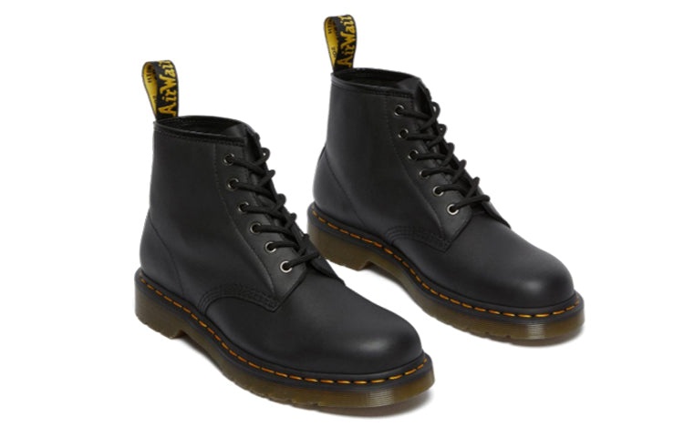 Dr. Martens 101 Leather Martin Boots Black 26409001 - 4