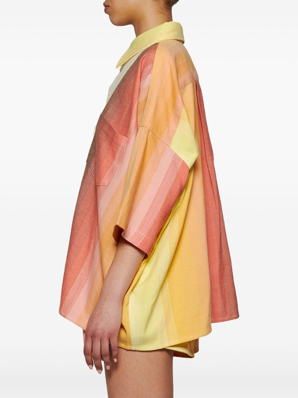 The Short Sleeve Oversized Shirt - 4