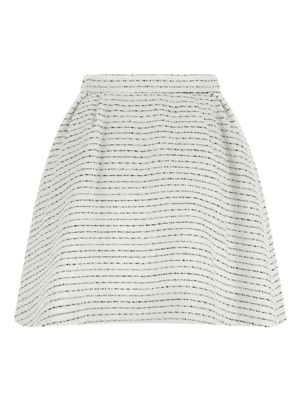 tweed pleated mini skirt - 1
