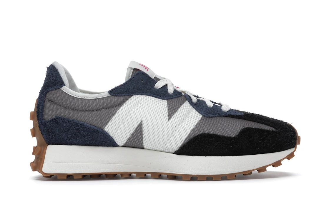 New Balance 327 Grey Navy Black - 1