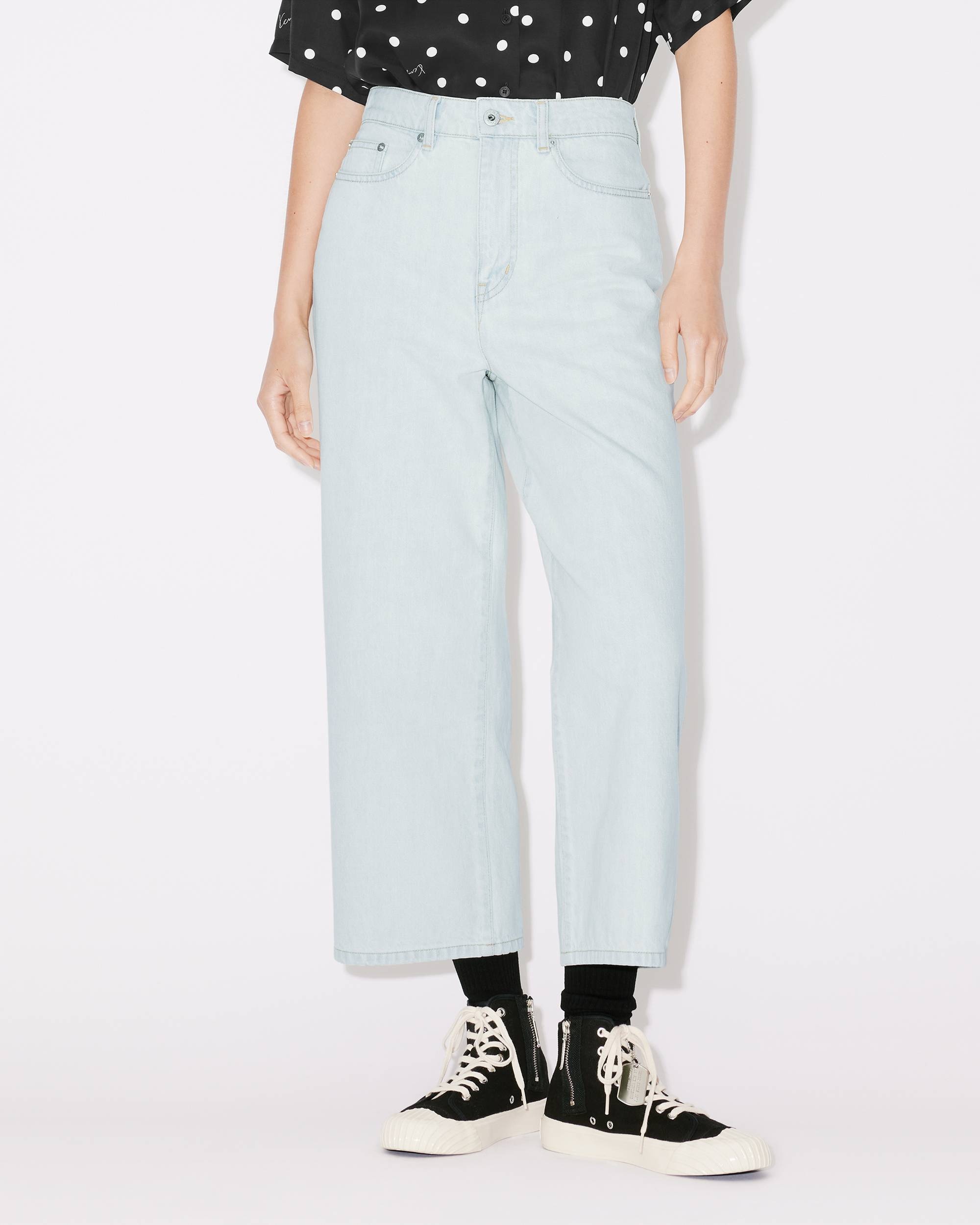 SUMIRE cropped jeans - 4