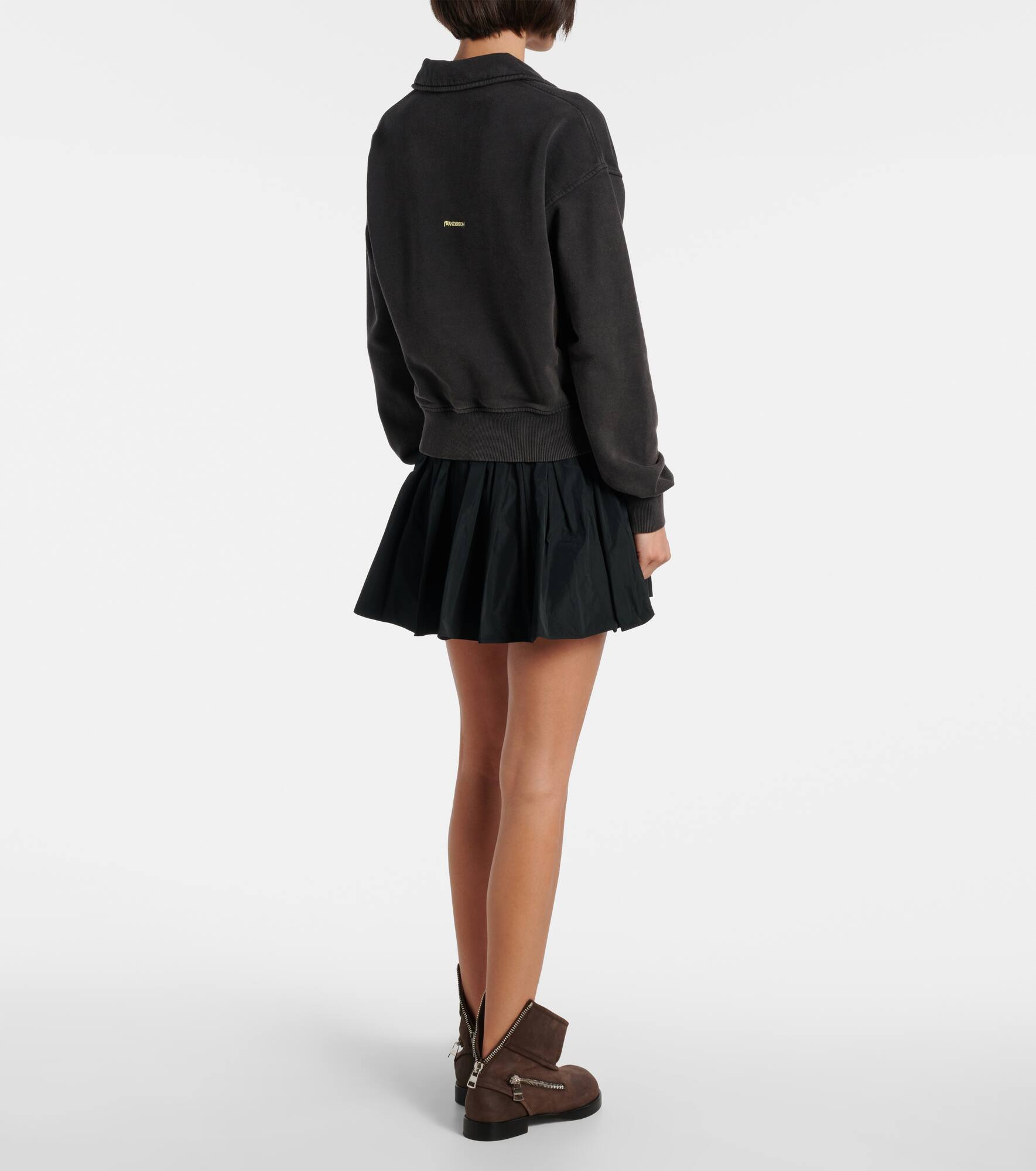 Cotton polo sweatshirt - 3