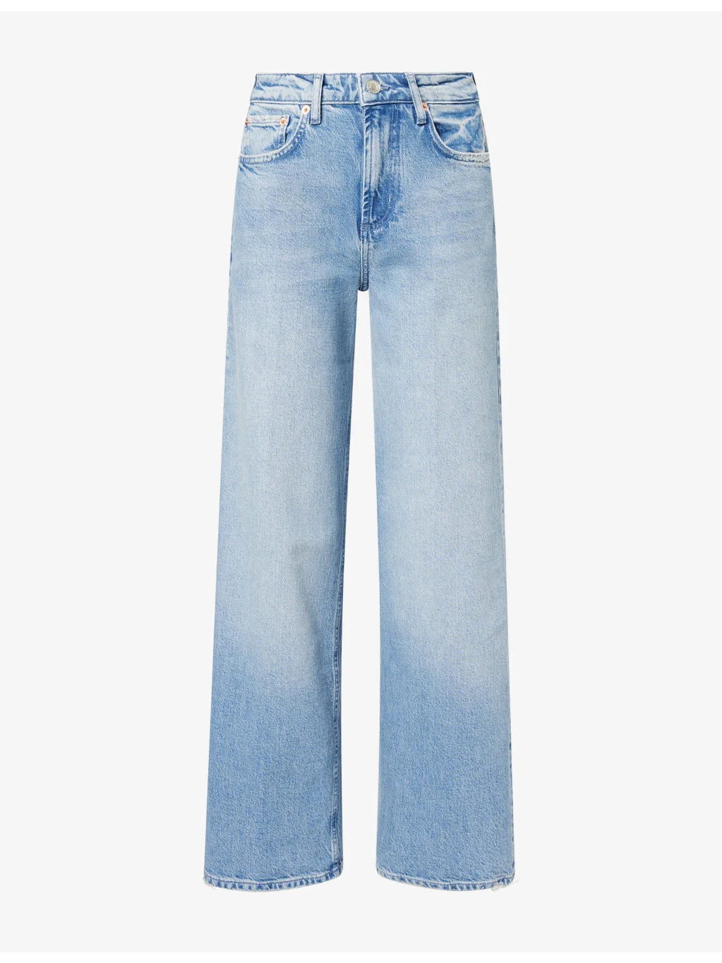 Getty Wide-Leg Denim Jeans - 1