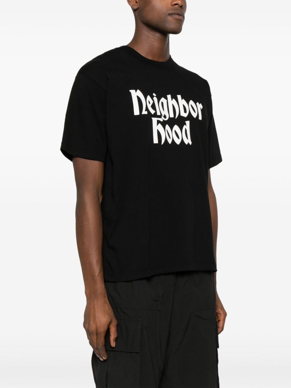 logo-print T-shirt - 3