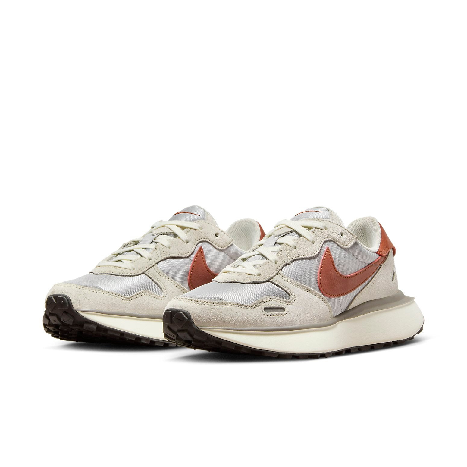 (WMNS) Nike Phoenix Waffle 'Light Bone Rugged Orange' FD2196-001 - 4
