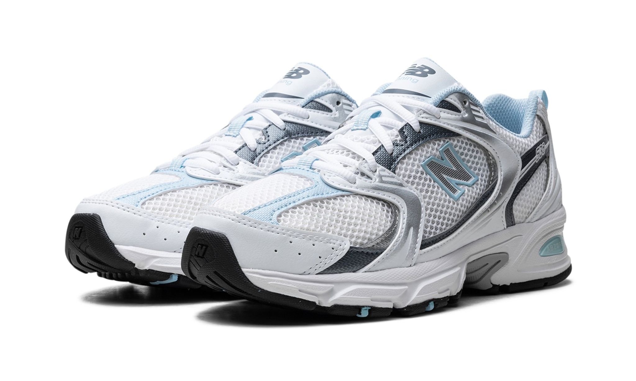 530 "White / Dark Arctic Grey / Light Chrome Blue" - 2