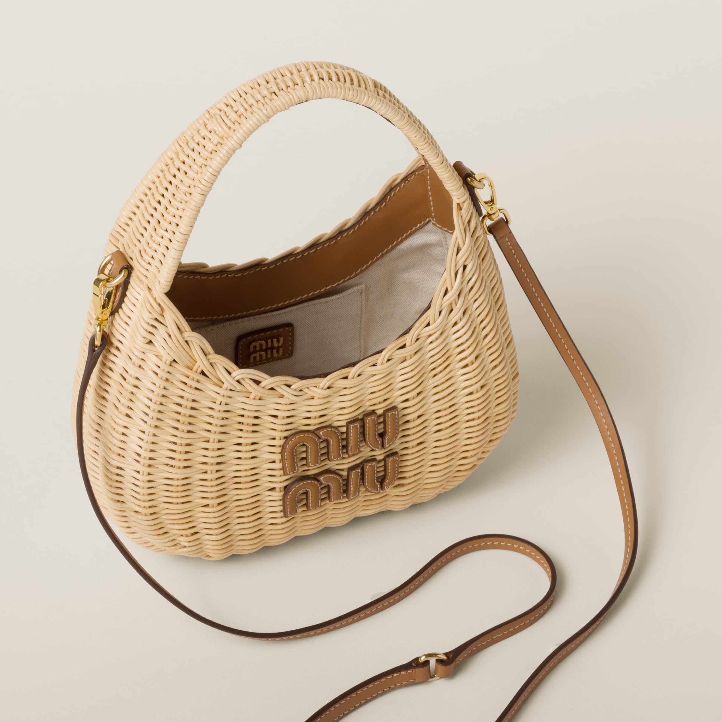 Wander wicker hobo bag - 5