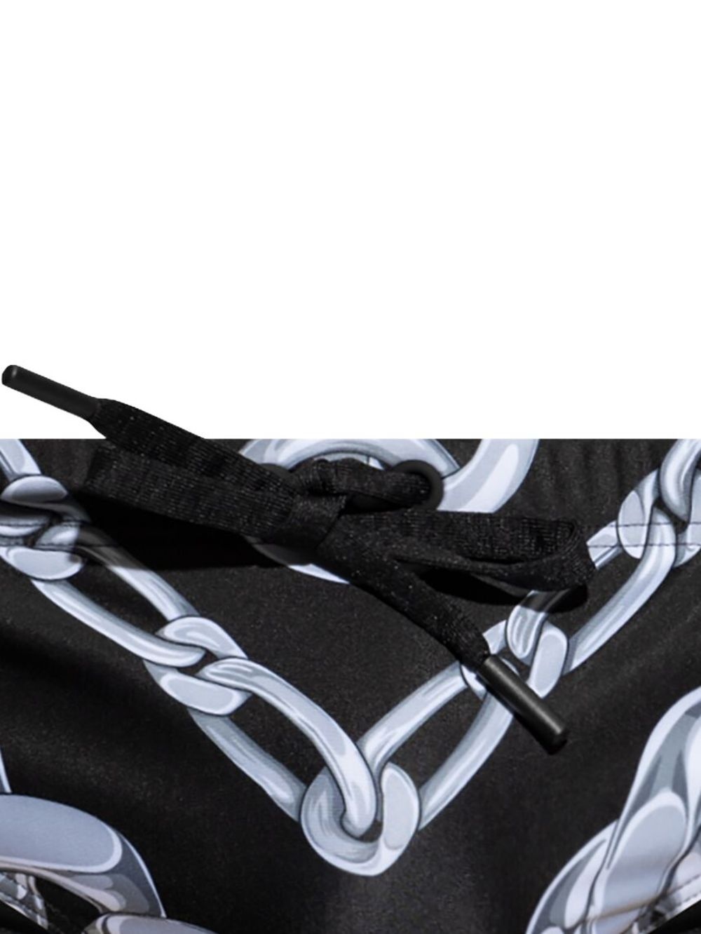 Chains-print swimming trunks - 2