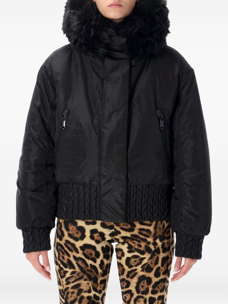 GOLDBERGH faux-fur hooded coat outlook