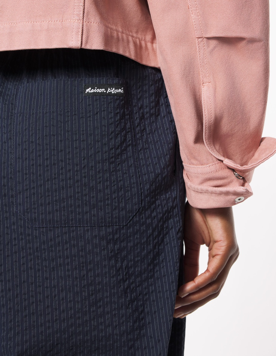 ELASTICATED CASUAL PLEATED PANTS - 4