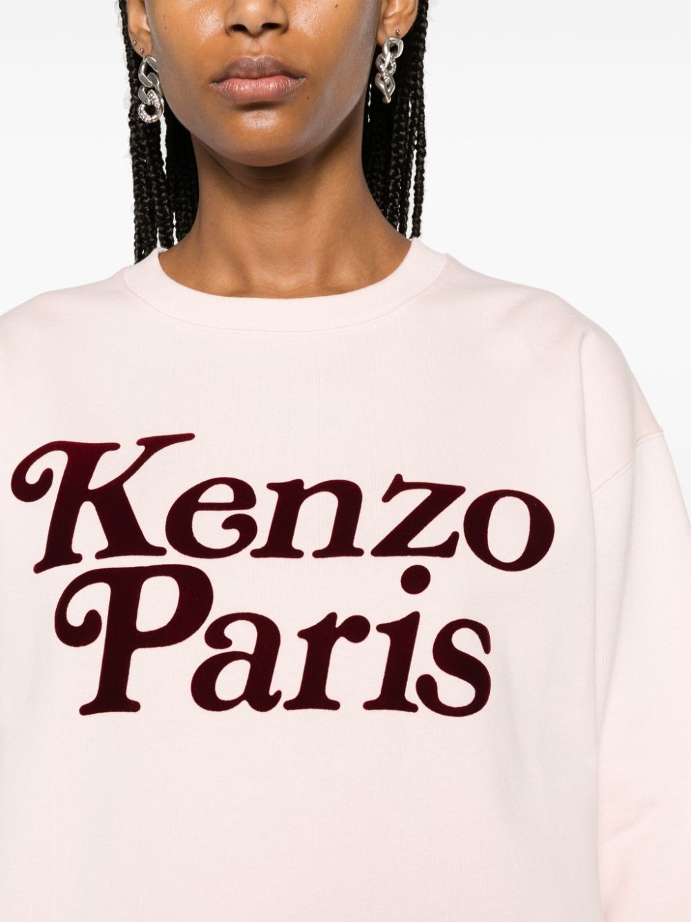 Verdy flocked-logo sweatshirt - 5