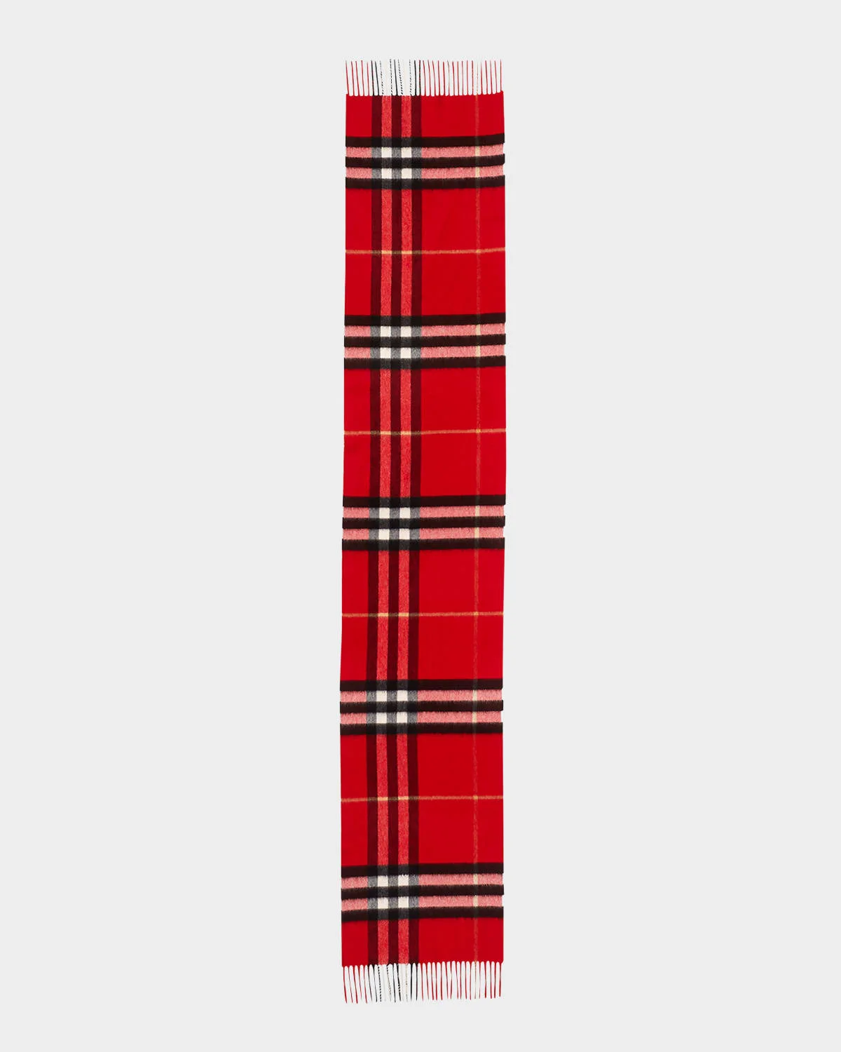Classic Check Cashmere Scarf - 1