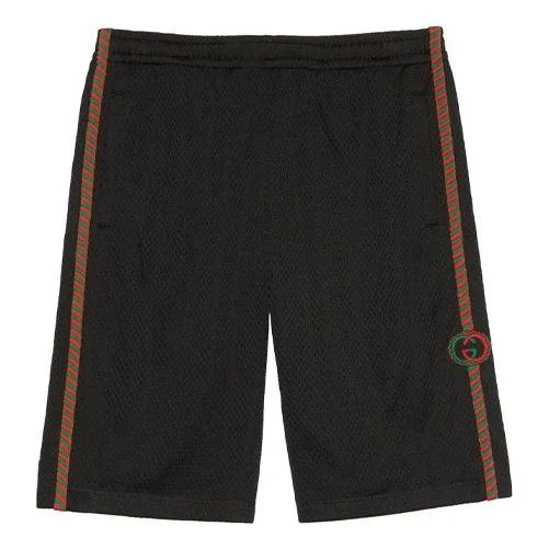 Men's Gucci Side Mesh Shorts Black 600215-XJB1N-1082 - 1