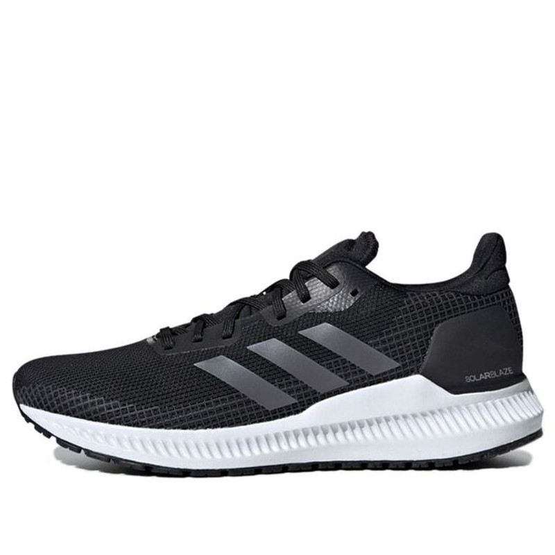 (WMNS) adidas Solar Blaze Black EF0820 - 1