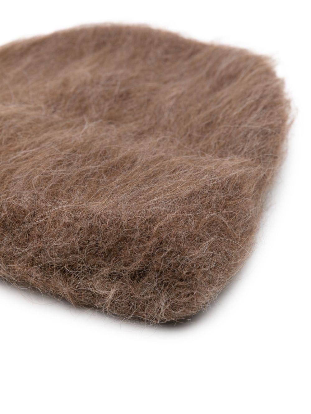 Fuzzy alpaca-blend beanie - 2
