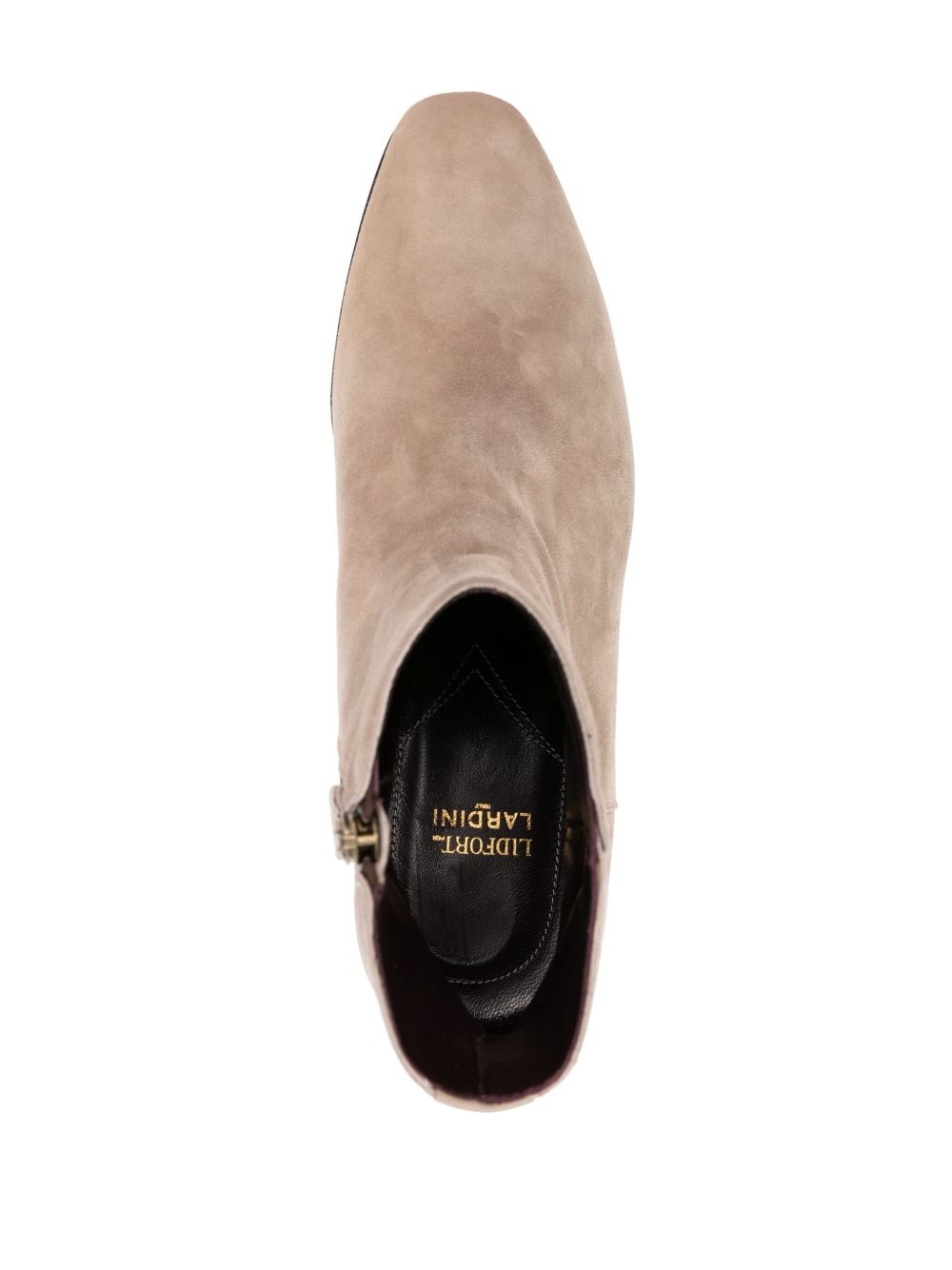 45mm suede ankle boots - 4