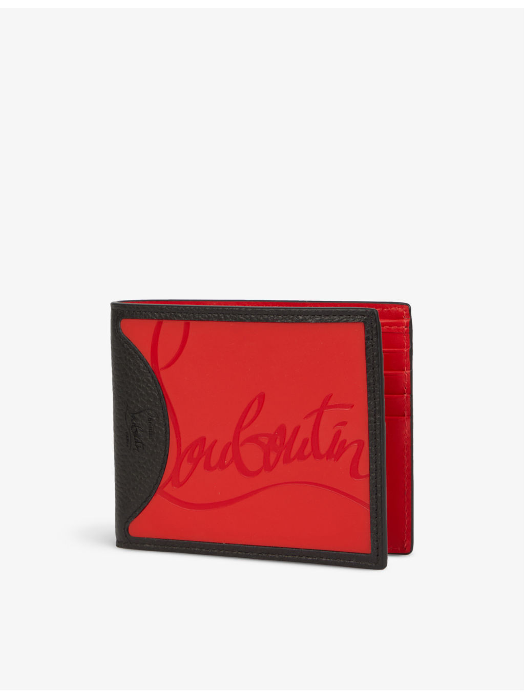 Coolcard logo-plaque leather bifold wallet - 1