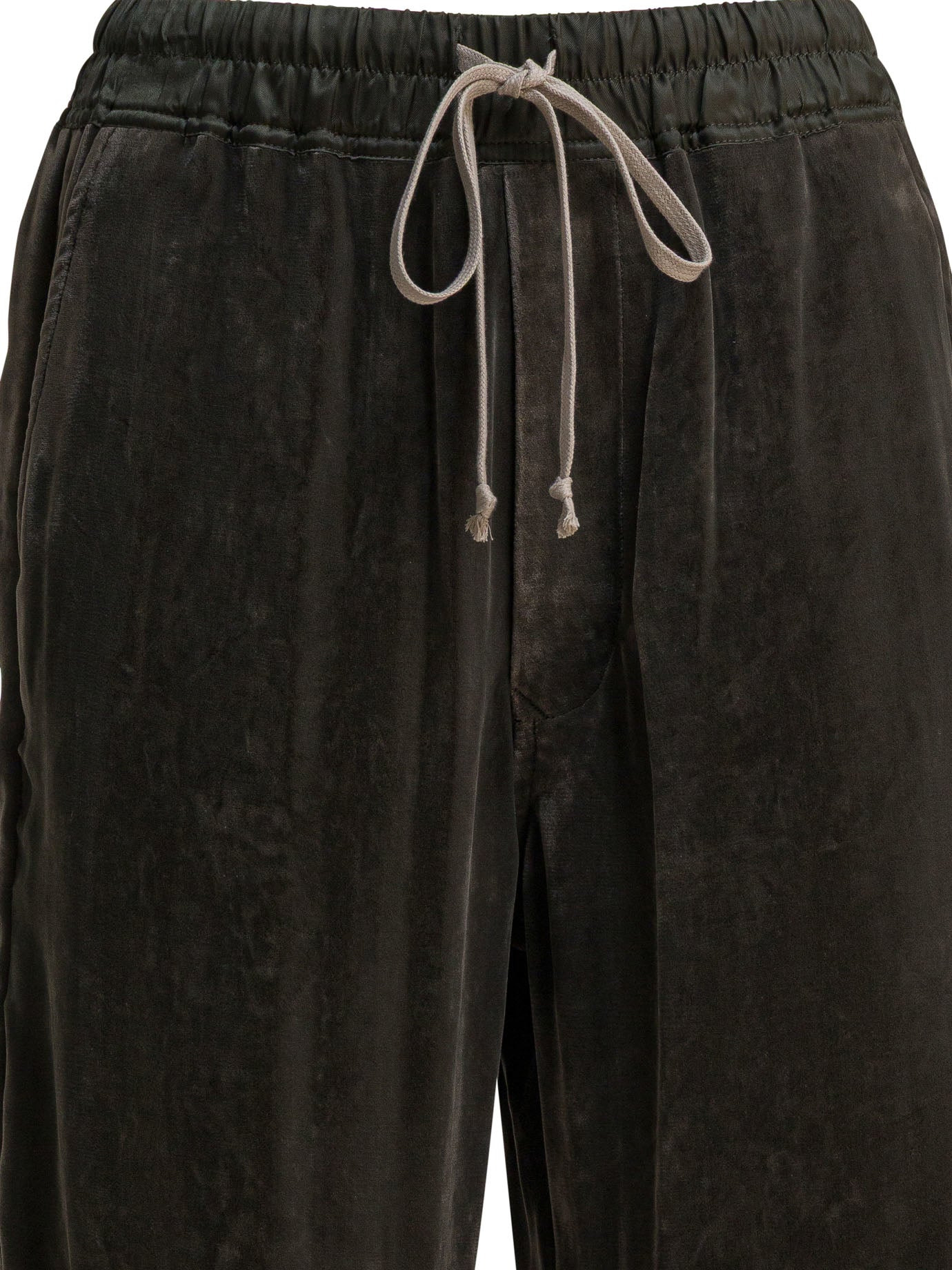 Rick Owens Velvet Wide-leg Pants - 3