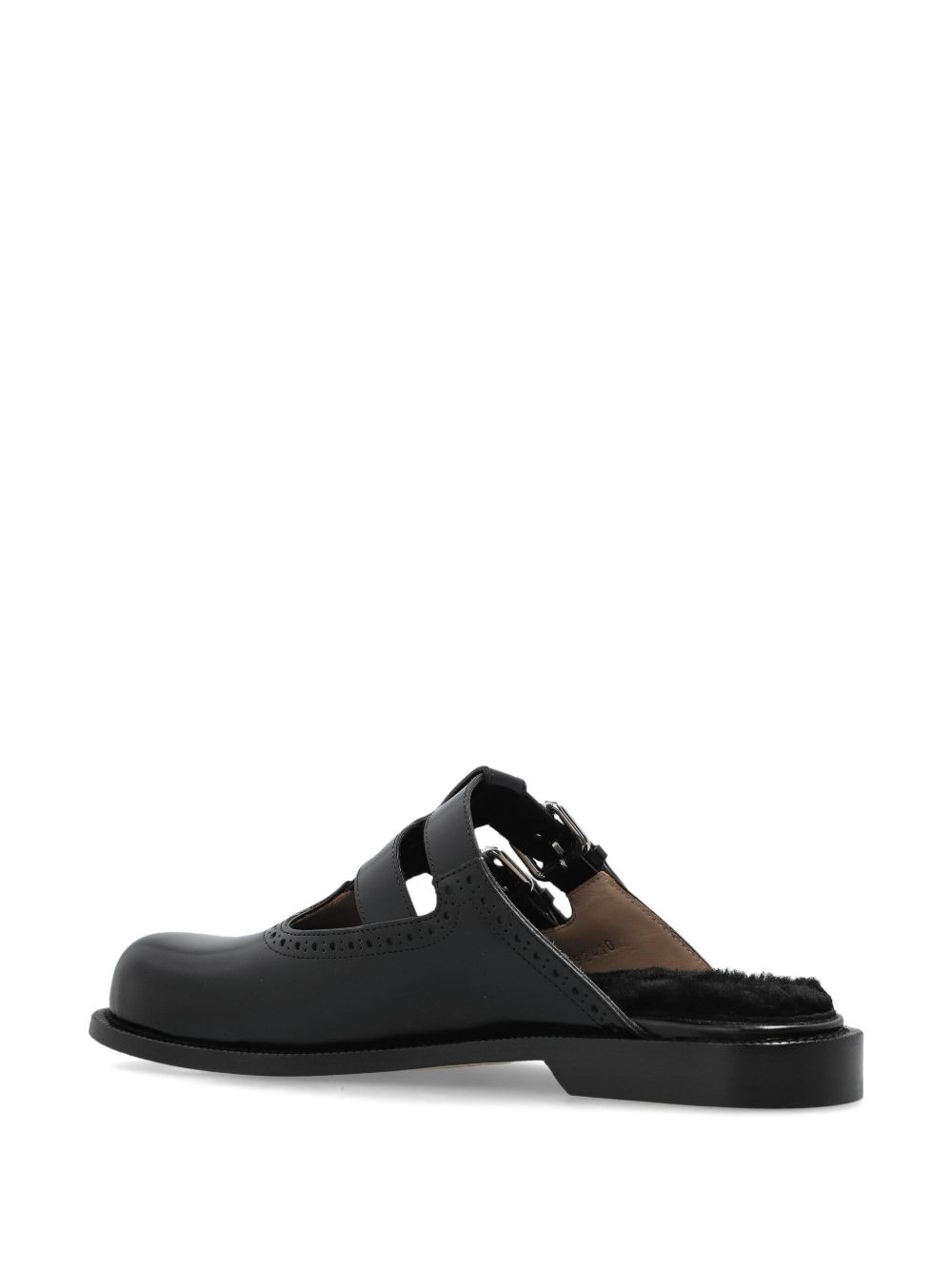 leather mules - 3