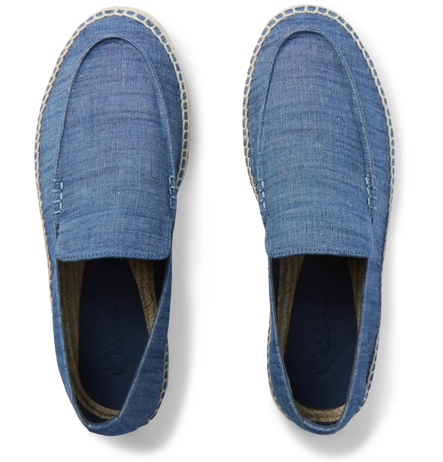 Chambray Espadrilles - 8