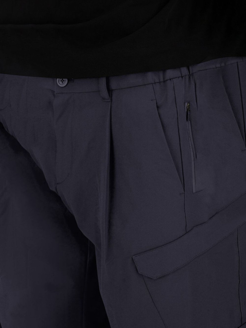 Herno Trousers Blue 4