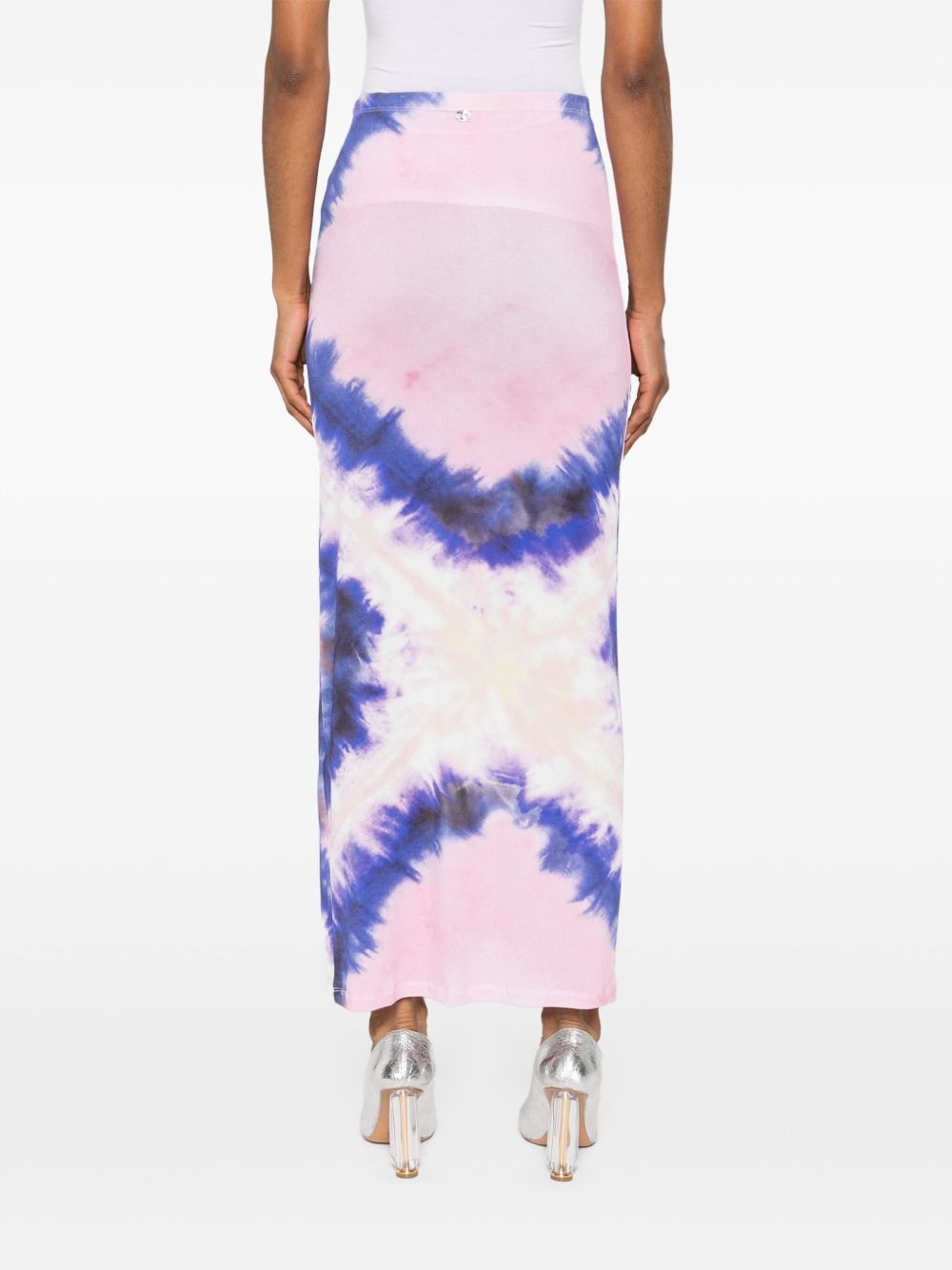 tie-dye maxi skirt - 4
