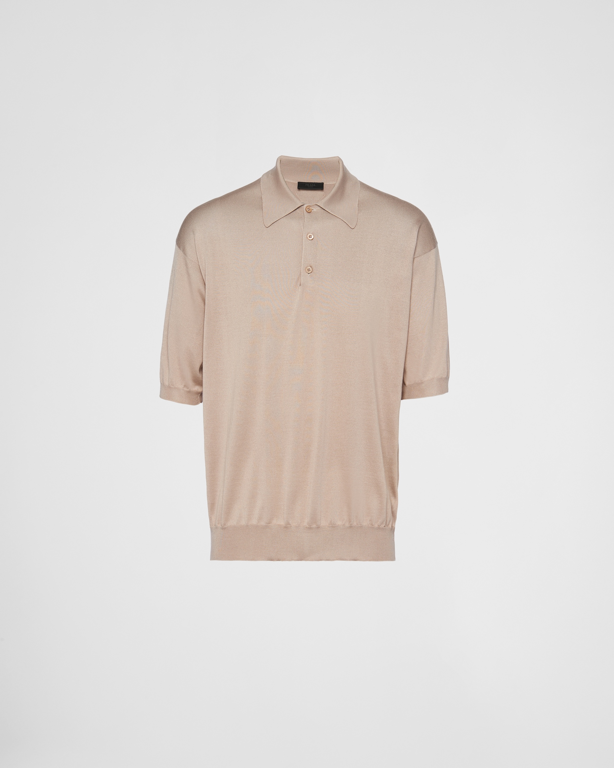 【送料&関税込】Prada Silk Polo Prada Silk polo shirt | REVERSIBLE