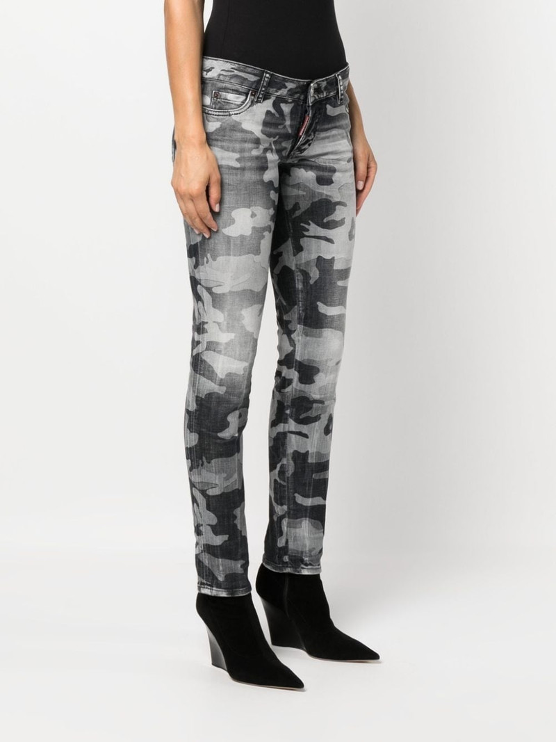 camouflage-print skinny jeans 3
