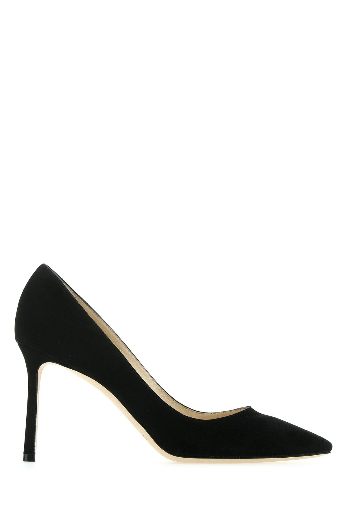 Jimmy Choo Women Black Suede Romy 85 Pumps - 2