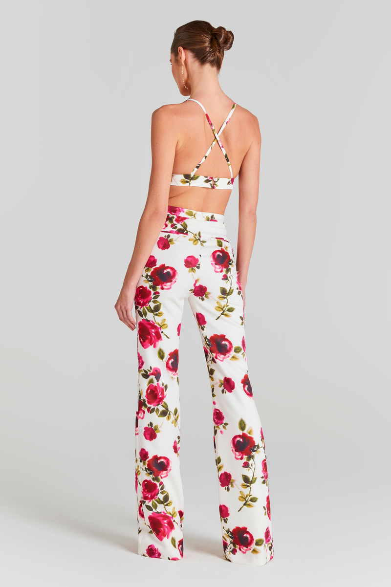 Portia White Floral Bra Top 4