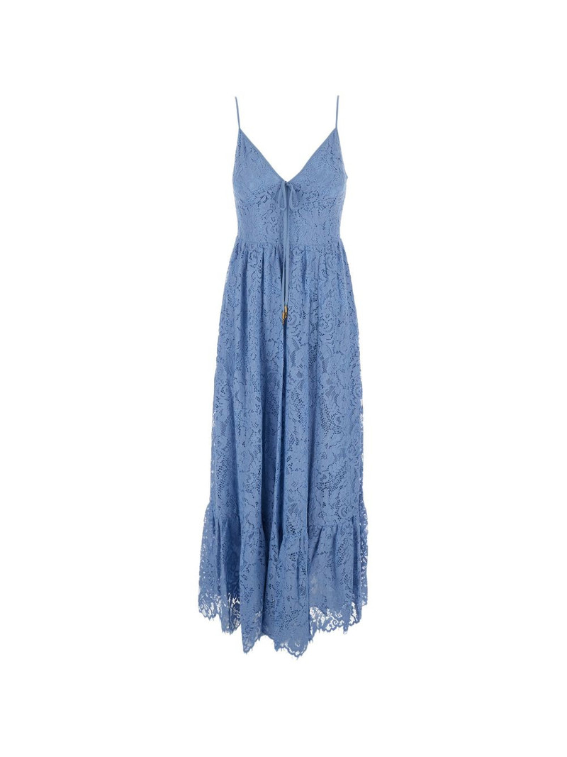 lace V-neck dress 1