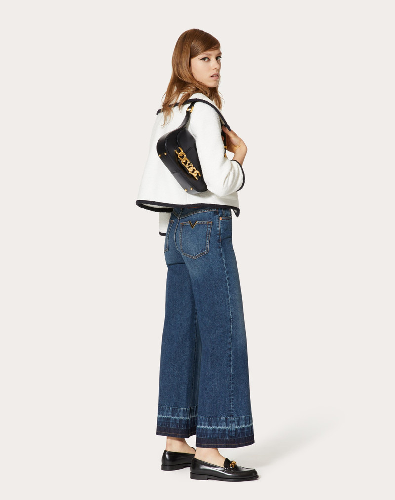 Valentino VLOGO CHAIN SHOULDER BAG IN CALFSKIN outlook