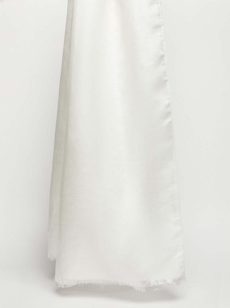 ZANZIBAR Silk and linen stole 1