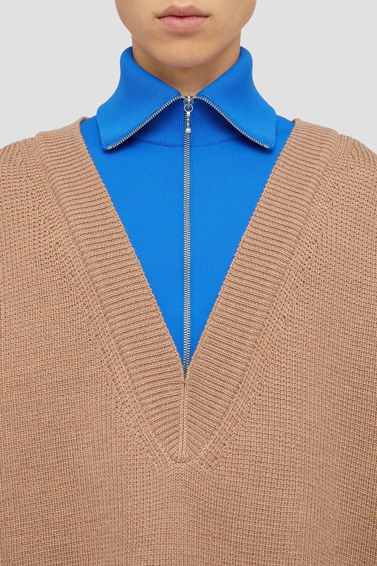 High-Neck Sweater - 5