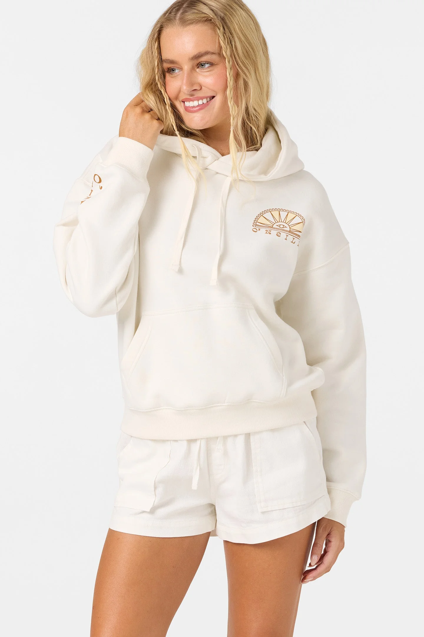 Sun Eye Relaxed Hoodie - 1