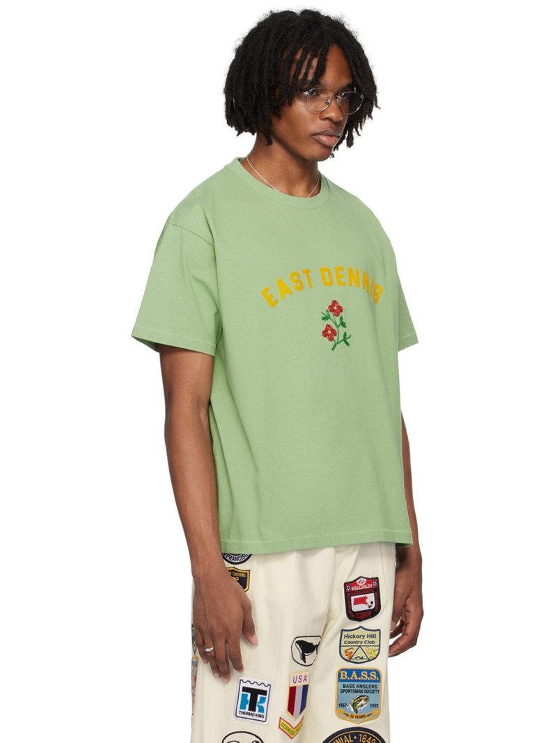BODE Green 'East Dennis' T-Shirt outlook