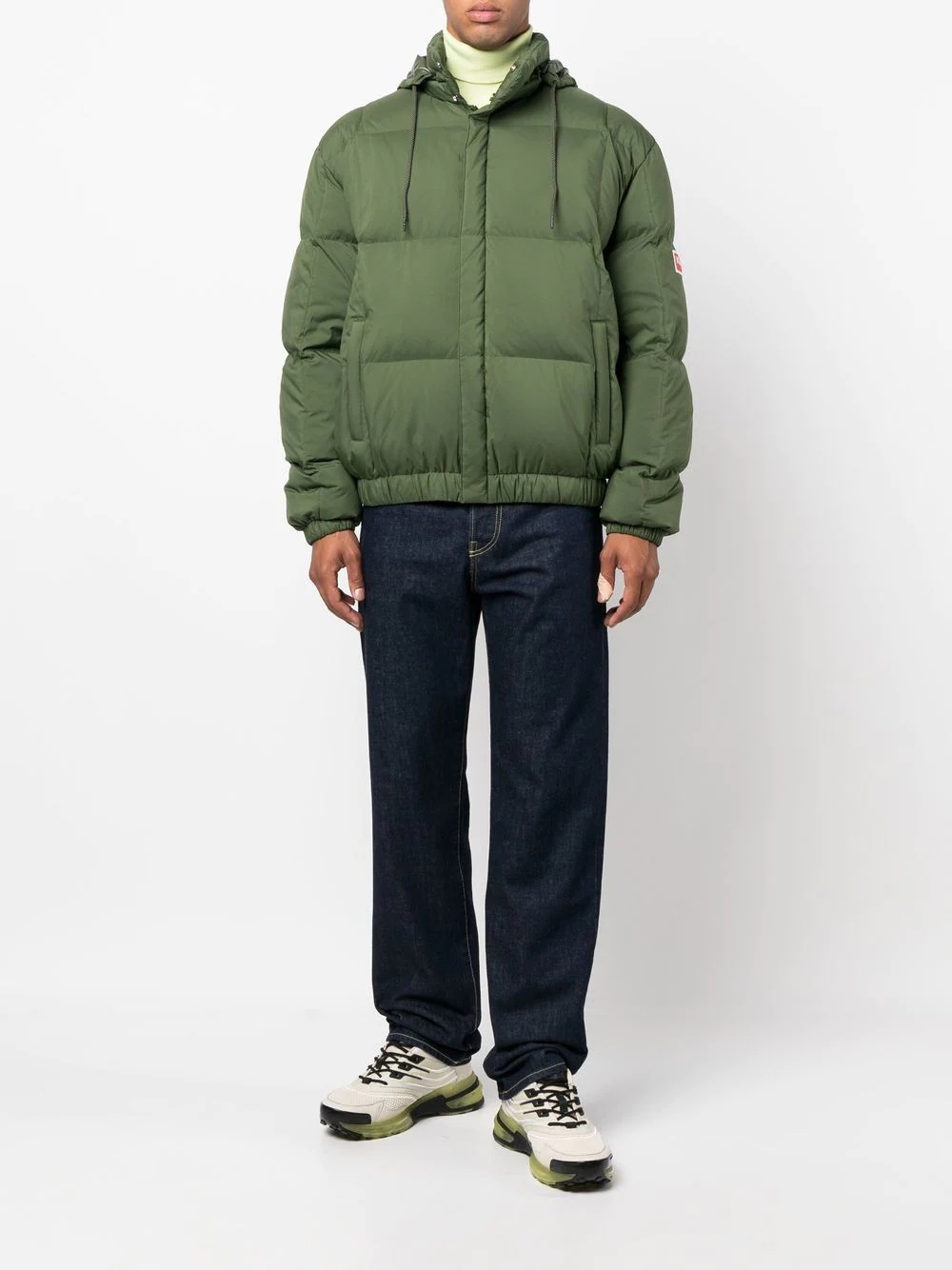 padded down jacket - 2