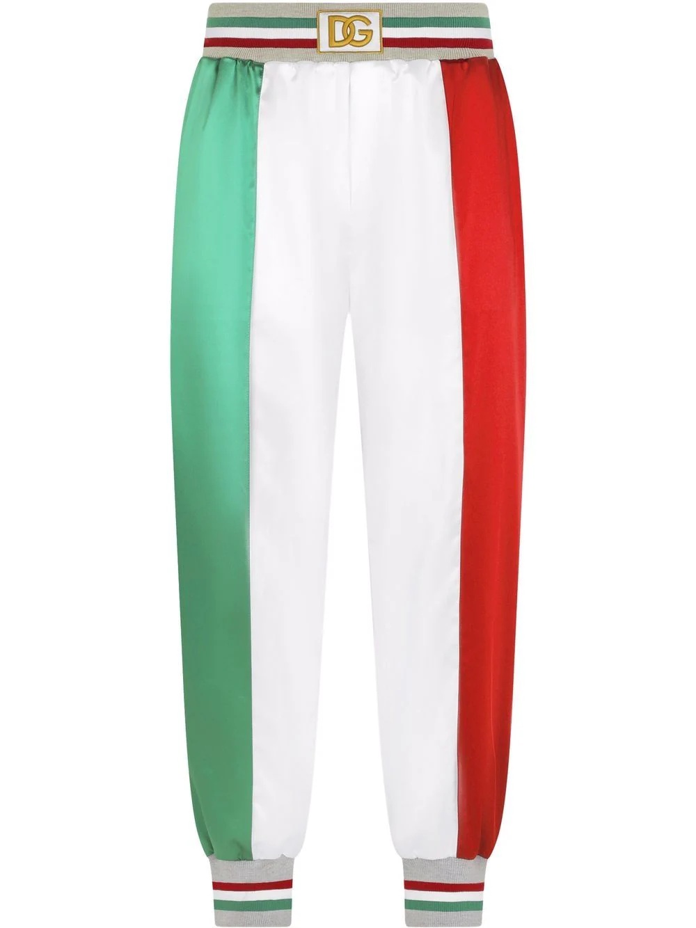 Italia colour-block track trousers - 1