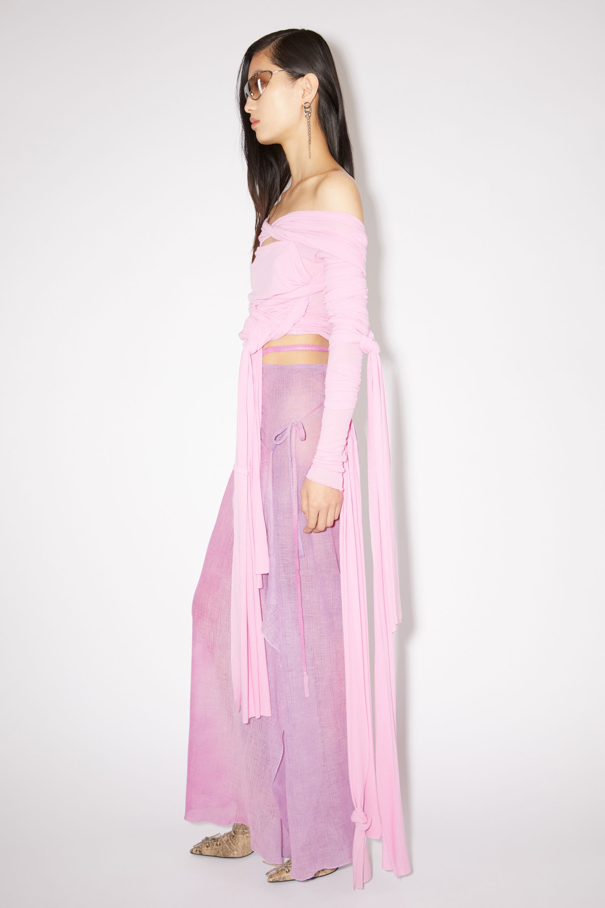 Wrap skirt - Orchid purple - 5