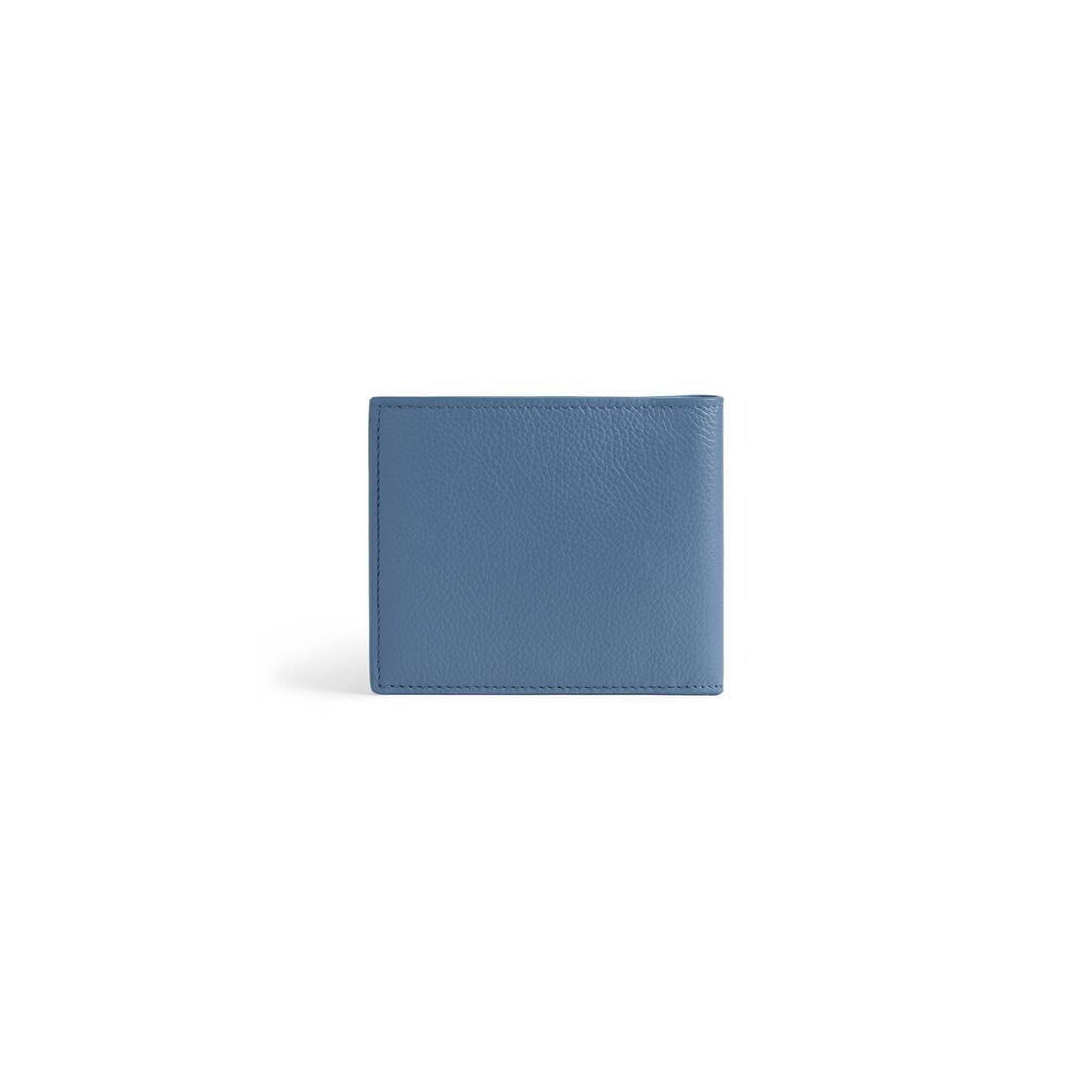 Men's Cash Square Folded Wallet  in Blue - 3