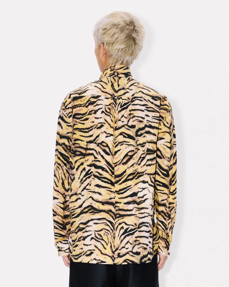 'KENZO Tiger' bow shirt in cotton 5