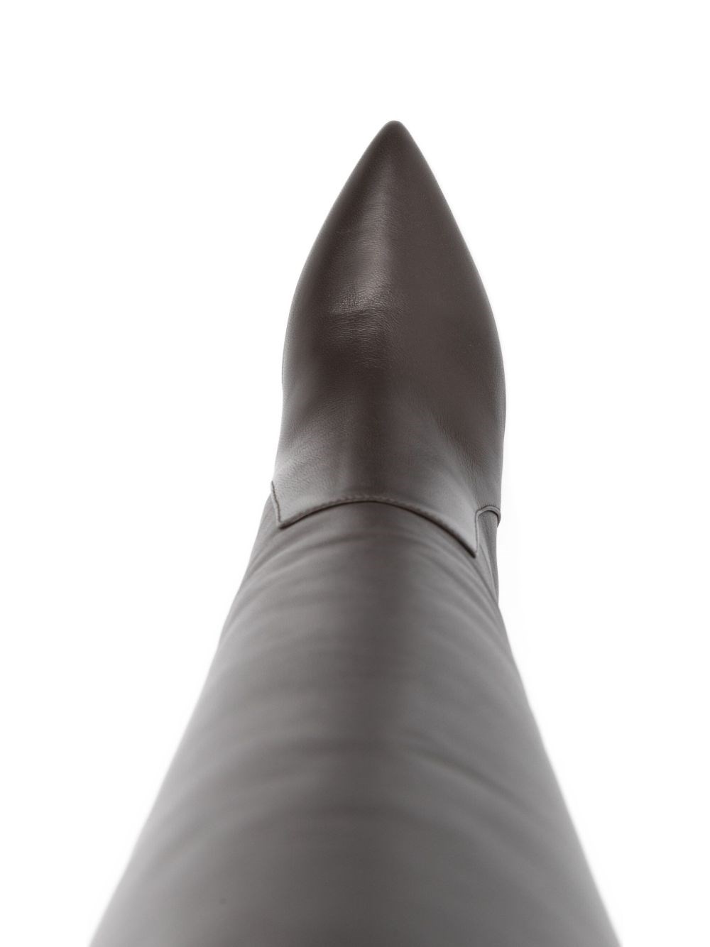 Stiletto leather boots - 4