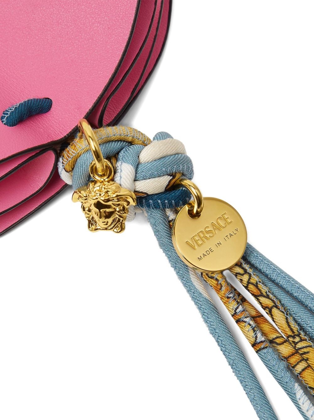 Medusa leather charm - 3